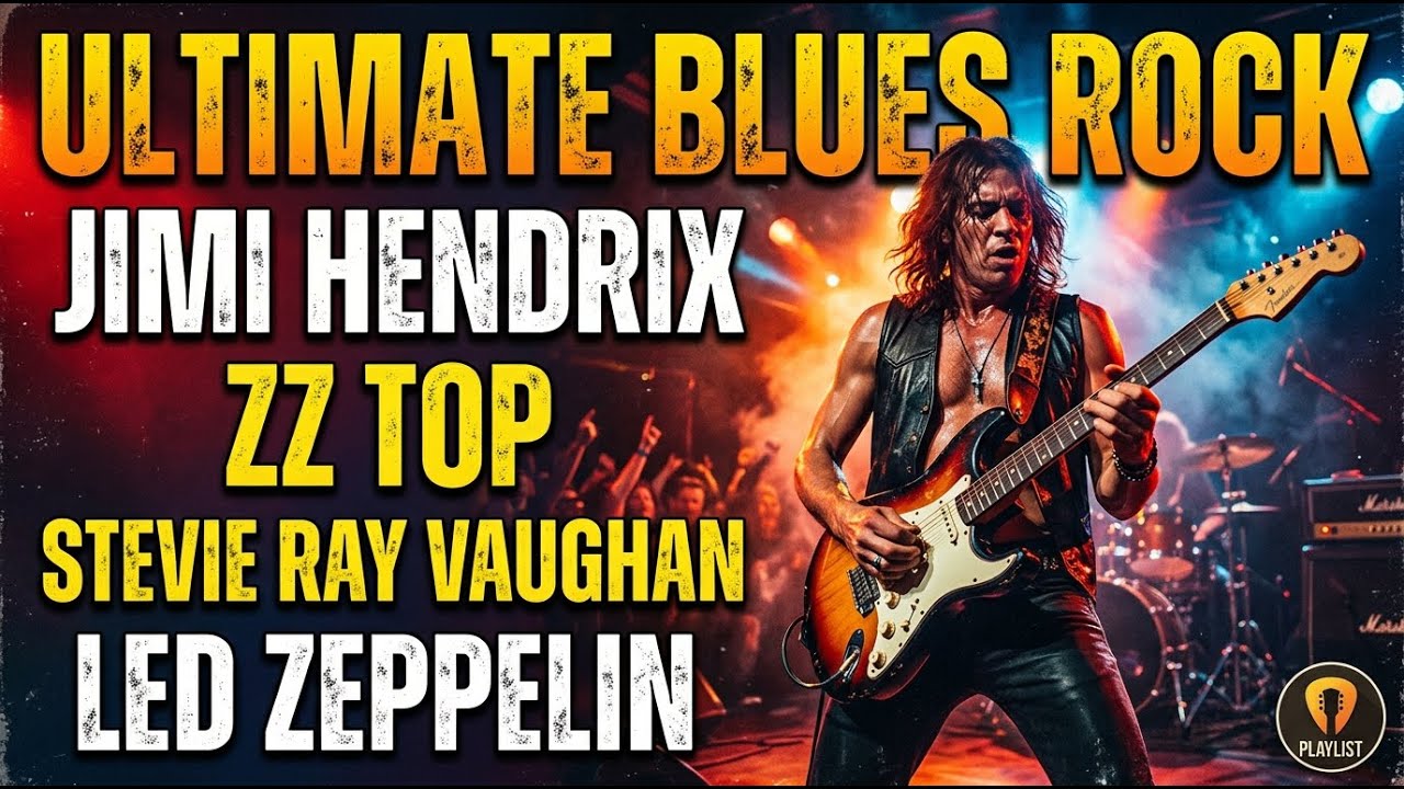 Jimi Hendrix, BB King, Eric Clapton, ZZ Top, Muddy Waters – Classic Blues Rock Feel vol.17