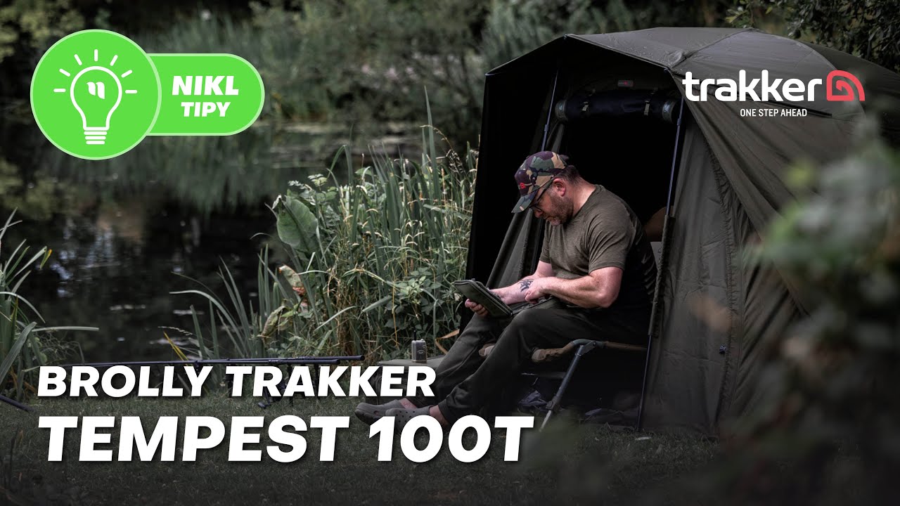 Nejlepší bivak na trhu | Trakker Brolly Tempest 100 T Aquatexx EV | Karel Nikl