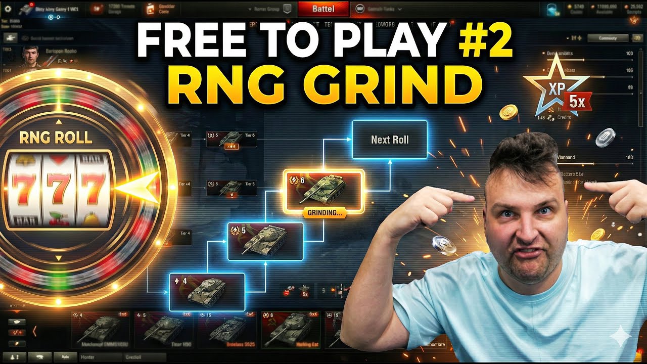 Free-to-Play Challenge #2: RNG Picks My Next Grind