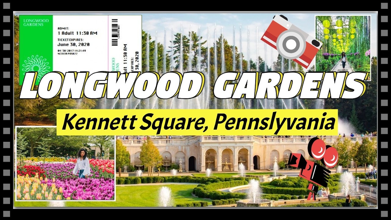 Longwood Gardens, Pennsylvania. A Film Tour. {October 2022}