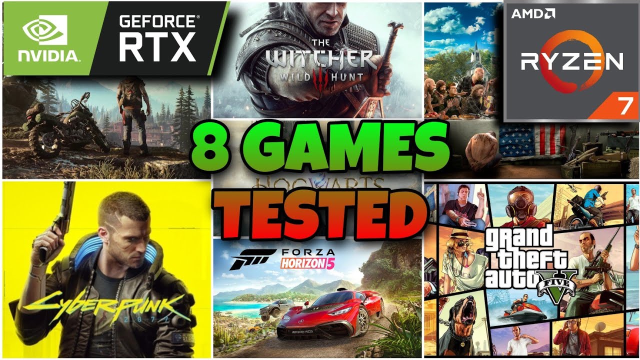 RTX 4060 + RYZEN 7735HS !! 8 Games Tested at 1080P Ultra ! ASUS TUF Gaming A15 2023 !