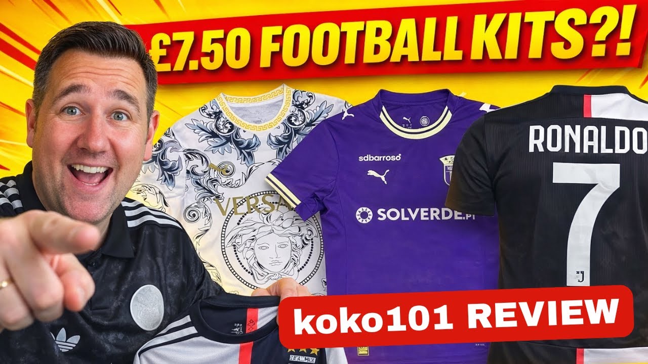 £7.50 Replica Football Shirts Review | Koko101 Honest Review (Quality, Price & Delivery)