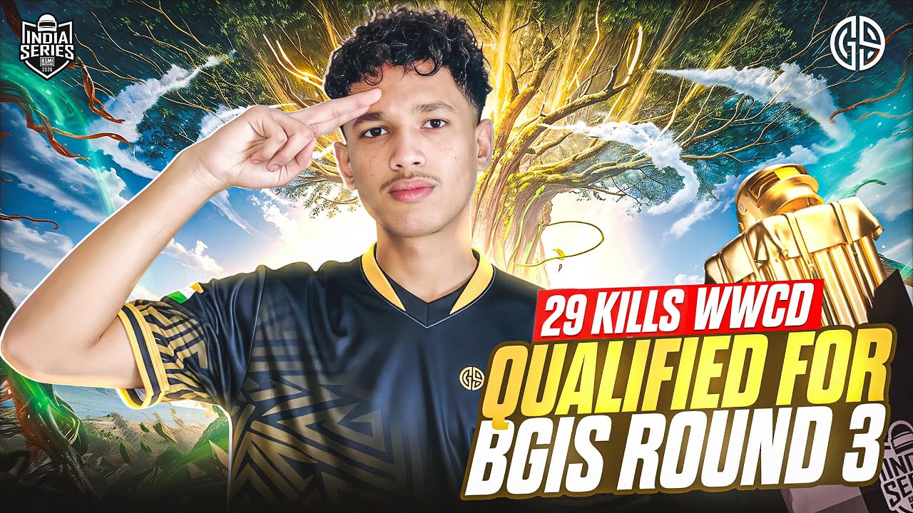 Round 3 Qualified ✅ Back 2 Back chicken IGL POV #godsentesports #bgis #round2