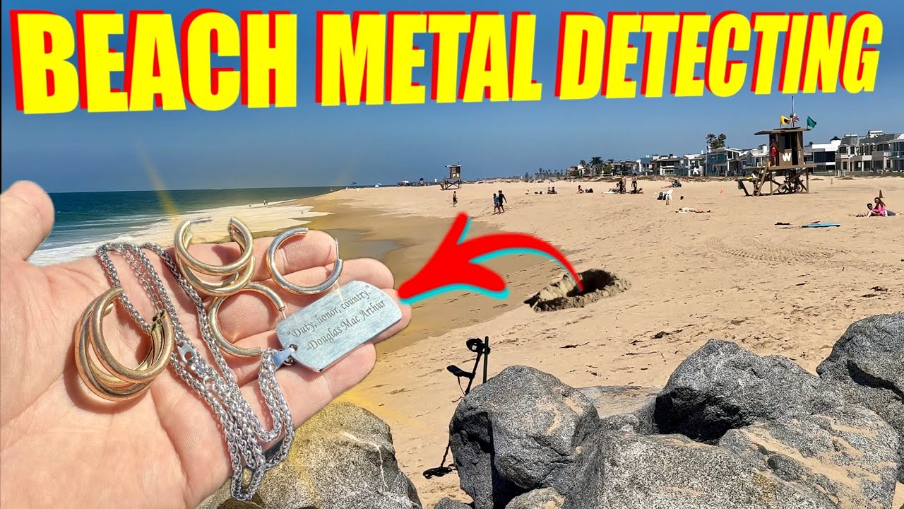 I Was Seeing Double While Metal Detecting in Newport Beach!