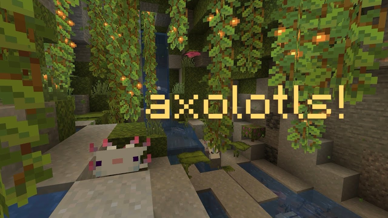 can you watch my axolotls real quick??? | 1 hour of Minecraft music | ASMR, study, sleep