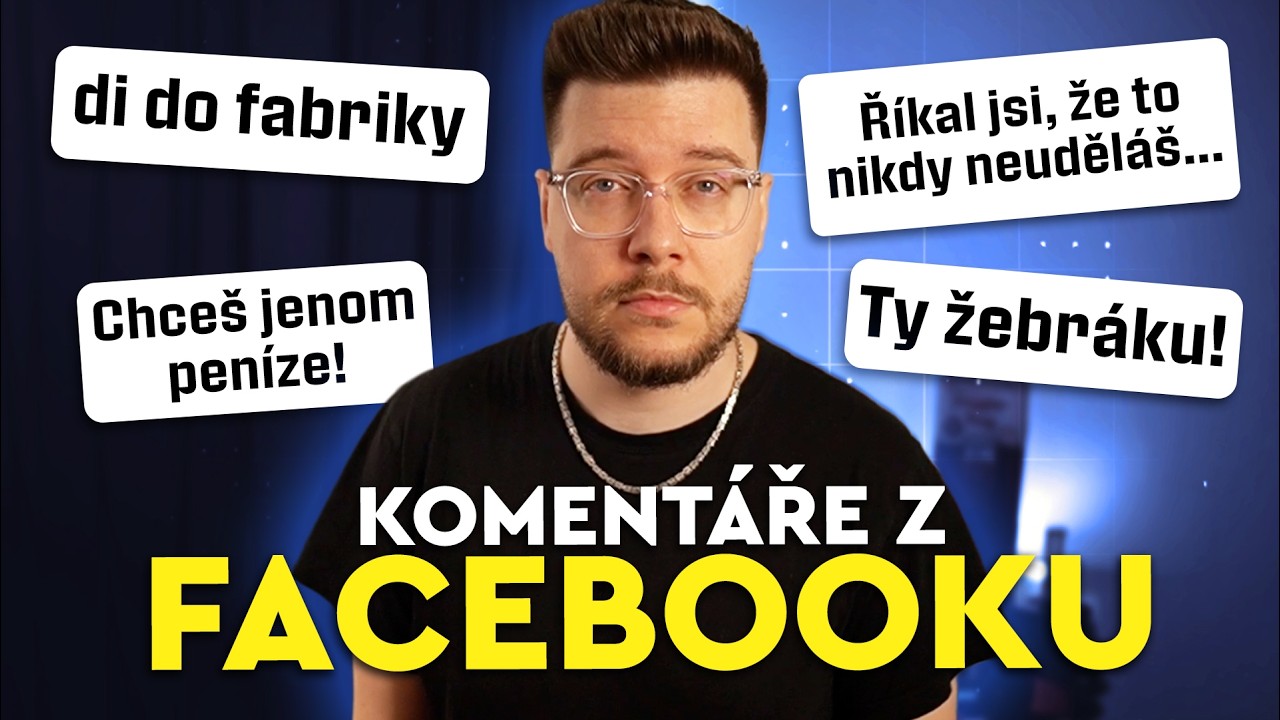 REAGUJU na KOMENTÁŘE z Facebooku!