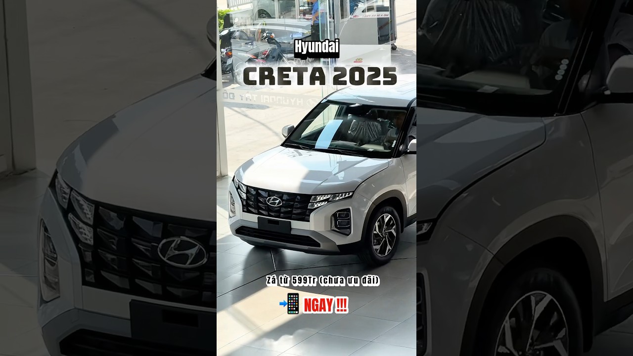 #Hyundai #Creta đẹp qu&aacute; c&aacute;c b&aacute;c 🤩 mẫu xe 5 chỗ gầm cao rộng r&atilde;i #suv #cuv #cantho #oto