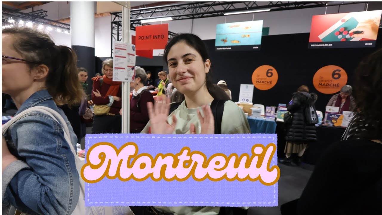 Deux jours au salon du livre de Montreuil