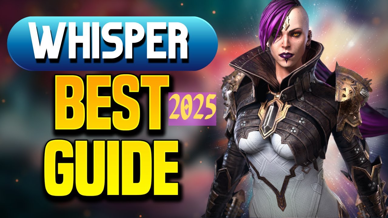 WHISPER CAN OUTNUKE MYTHICALS in THIS BUILD!