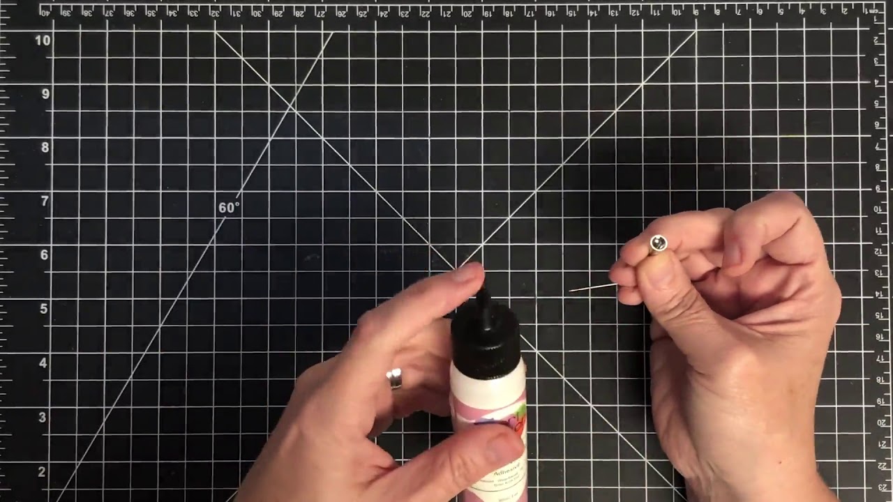 How To Install A Fine Metal Tip on your Art Glitter Glue