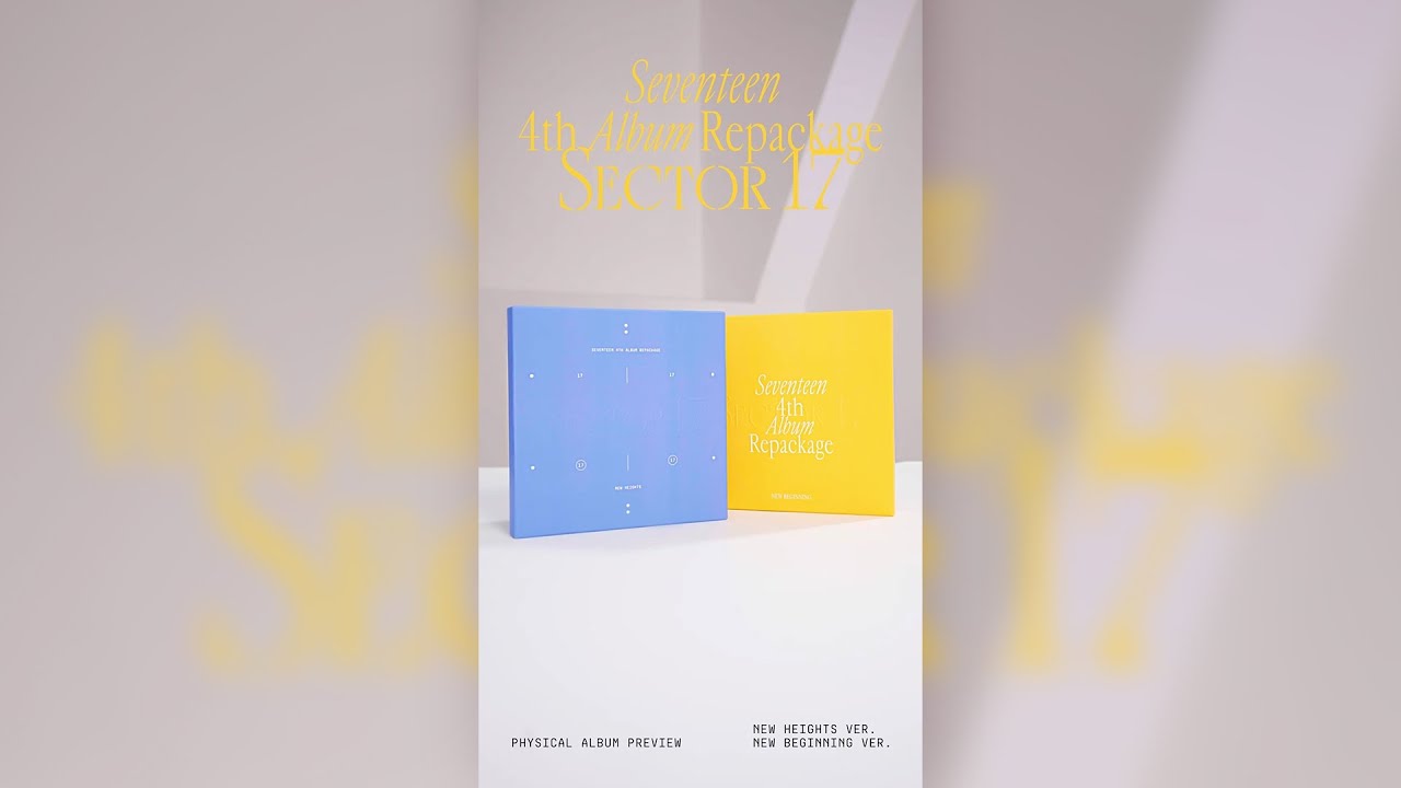 SEVENTEEN (세븐틴) 4th Album Repackage &lsquo;SECTOR 17&rsquo; Physical Album Preview