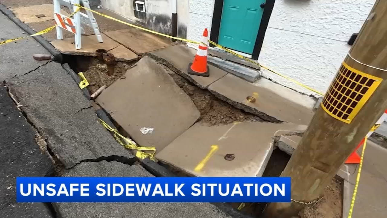 SINKING SIDEWALK: Residents express frustrations over growing problem, repair costs
