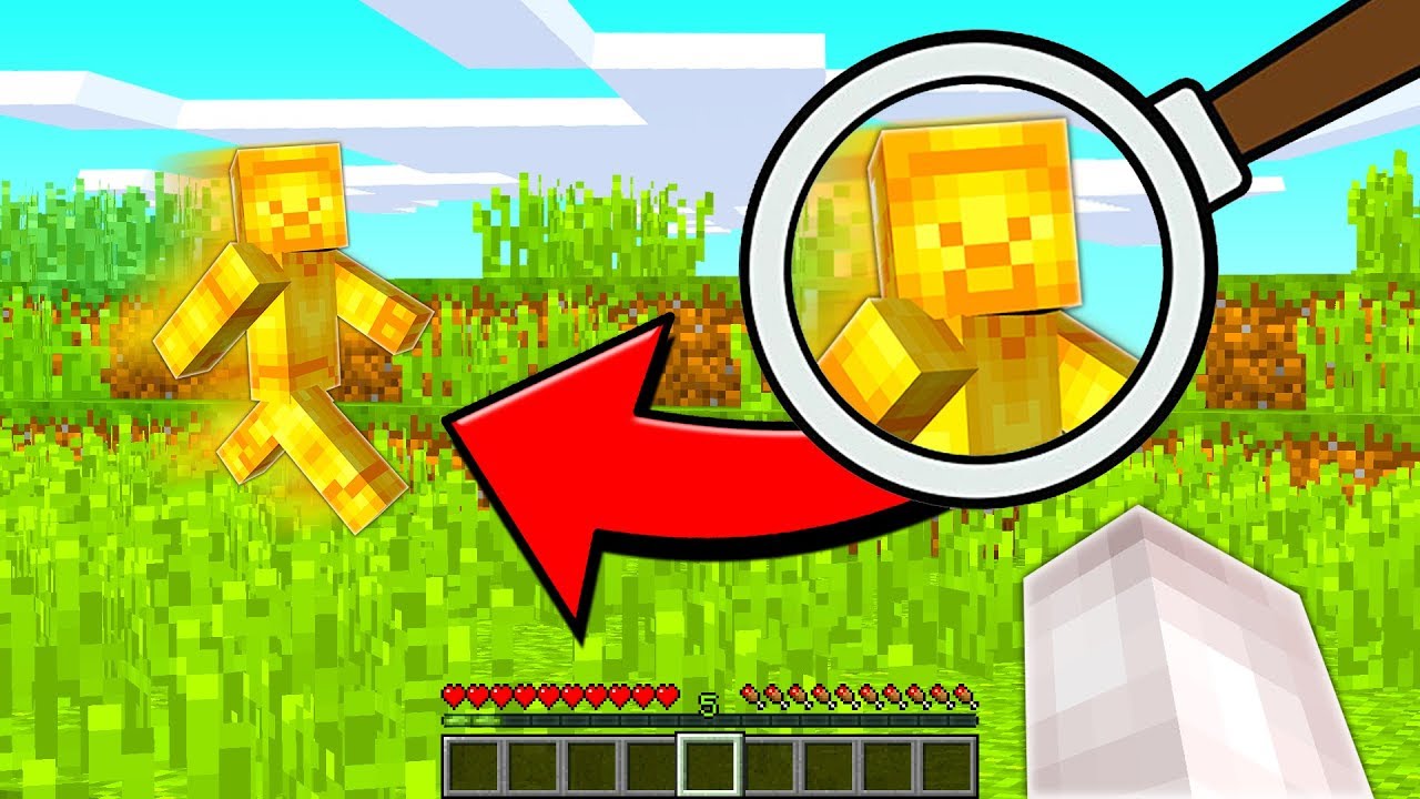 I found the FIRST EVER Gold Steve!