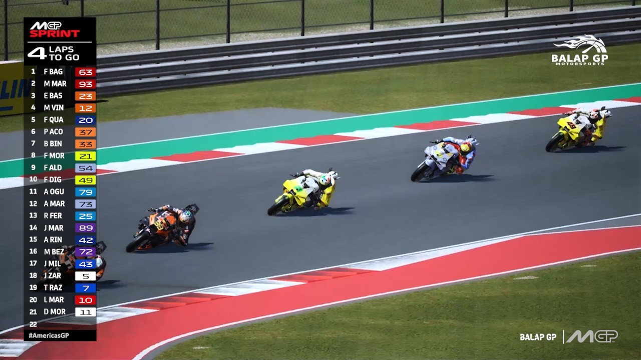 LIVE SPRINT RACE MotoGP Amerika 2026 Americas GP COTA MotoGP 2026 Hari Ini