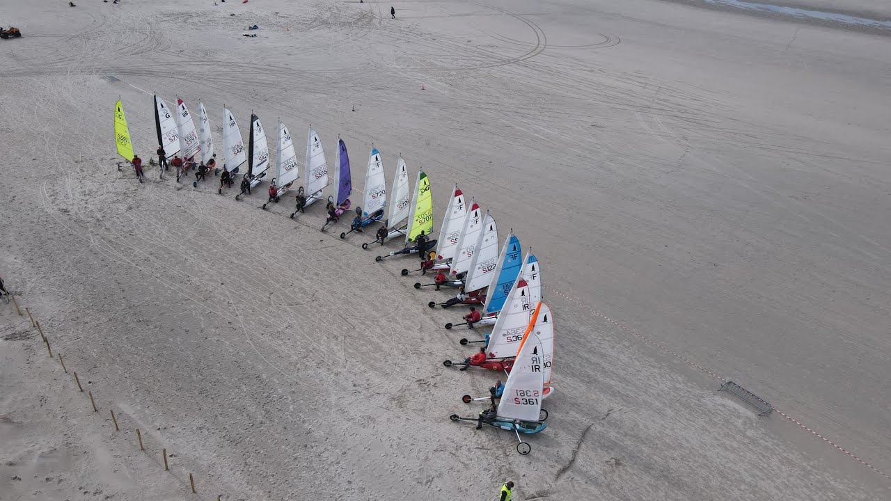 Championnat d'Europe Char a voile 2022