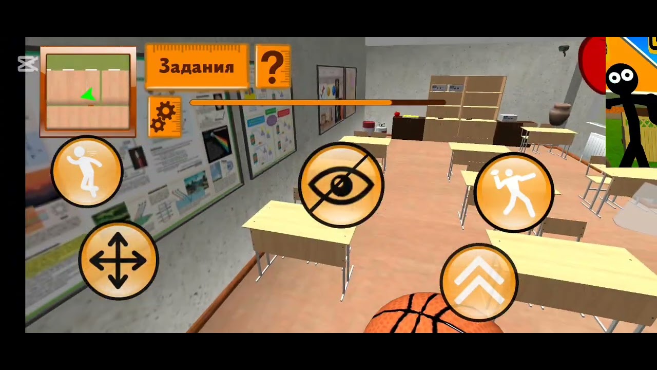 Stickman Teacher Neighbor School Escape Level 13-15