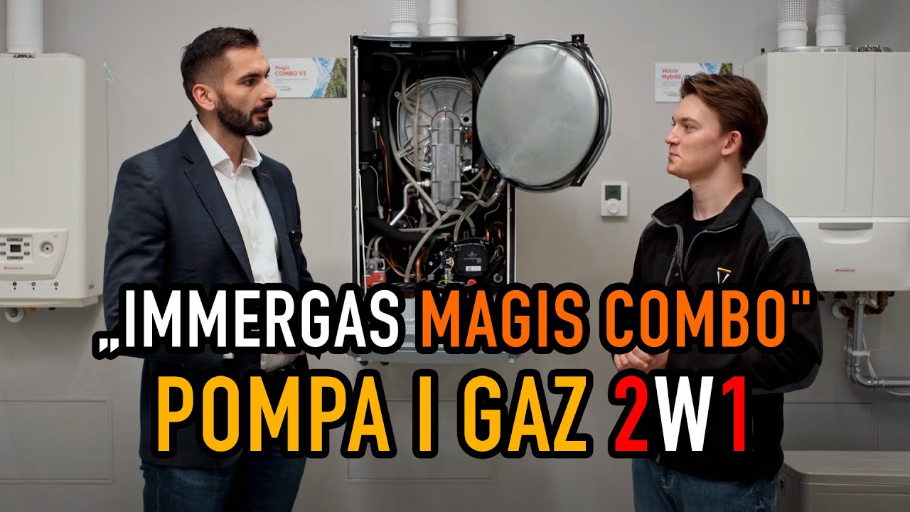 POMPA się nie opłaca? Używaj GAZU! Hybrydowa pompa ciepła Immergas MAGIS COMBO! Nie musisz wybierać