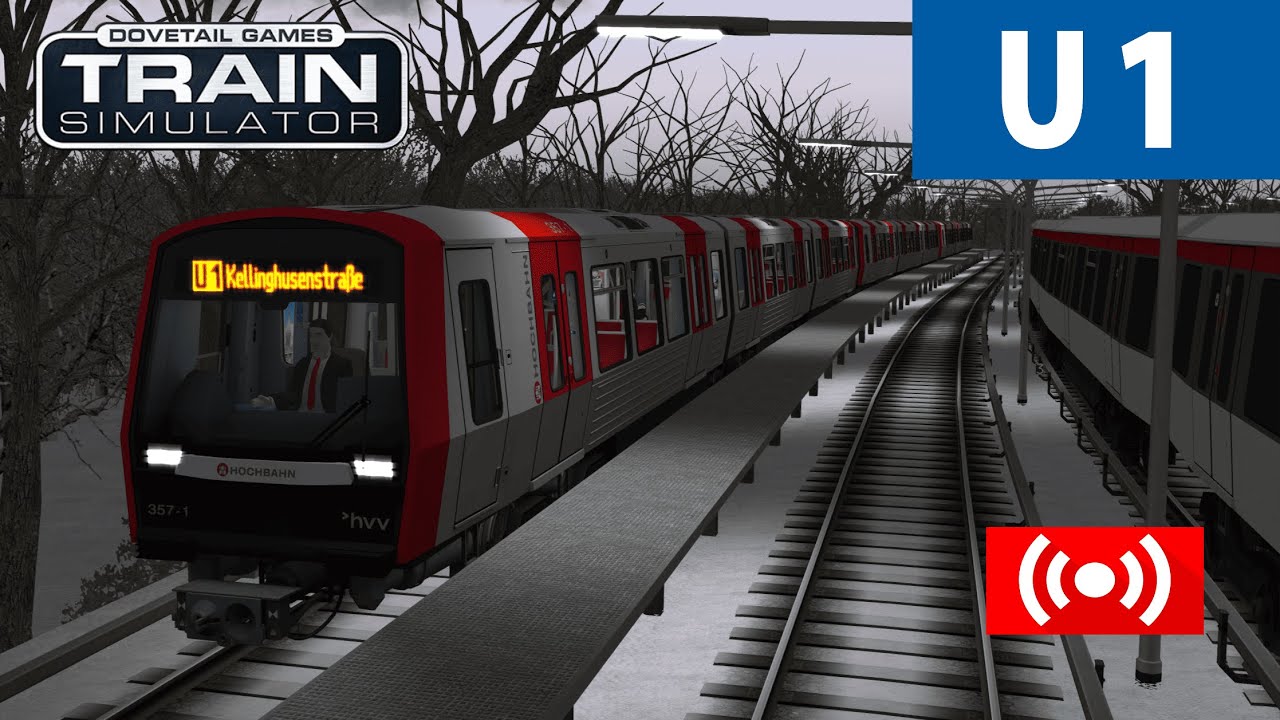 Train Sim Classic U-Bahn Hamburg U1 Ohlstedt - Kellinghusenstraße DT5