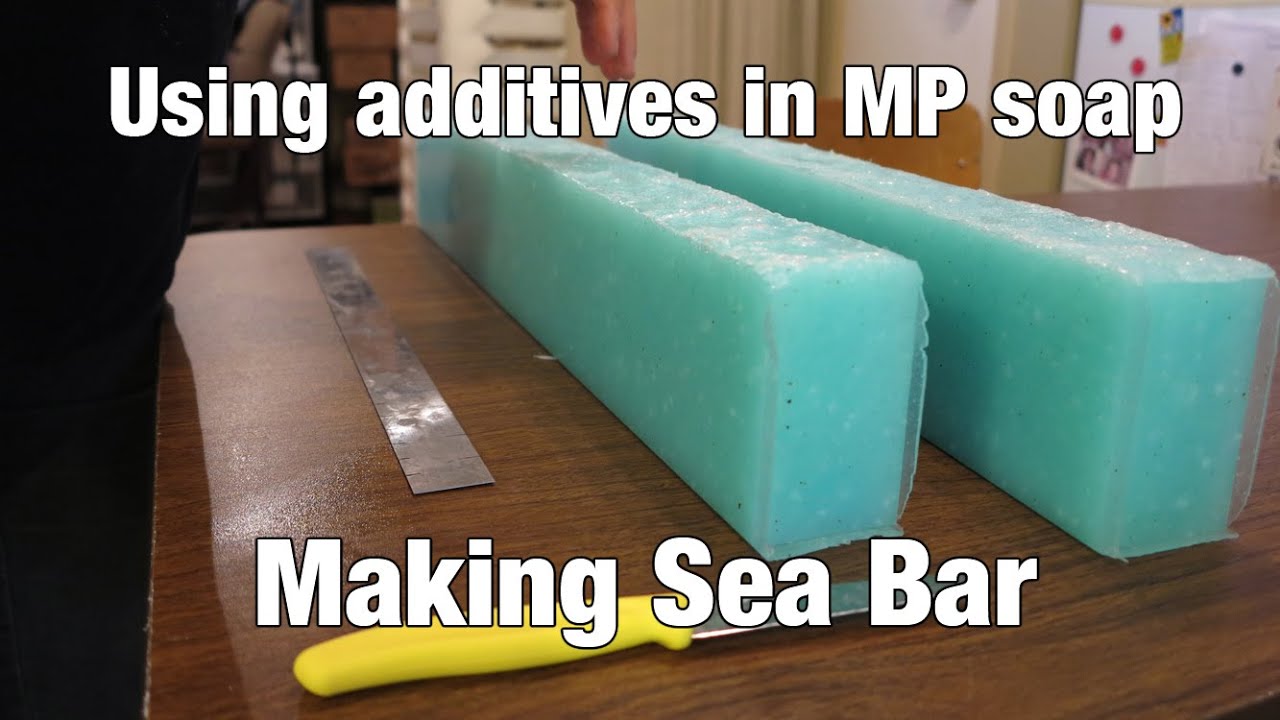 Sea Bar Melt & Pour Soap (using additives in MP)
