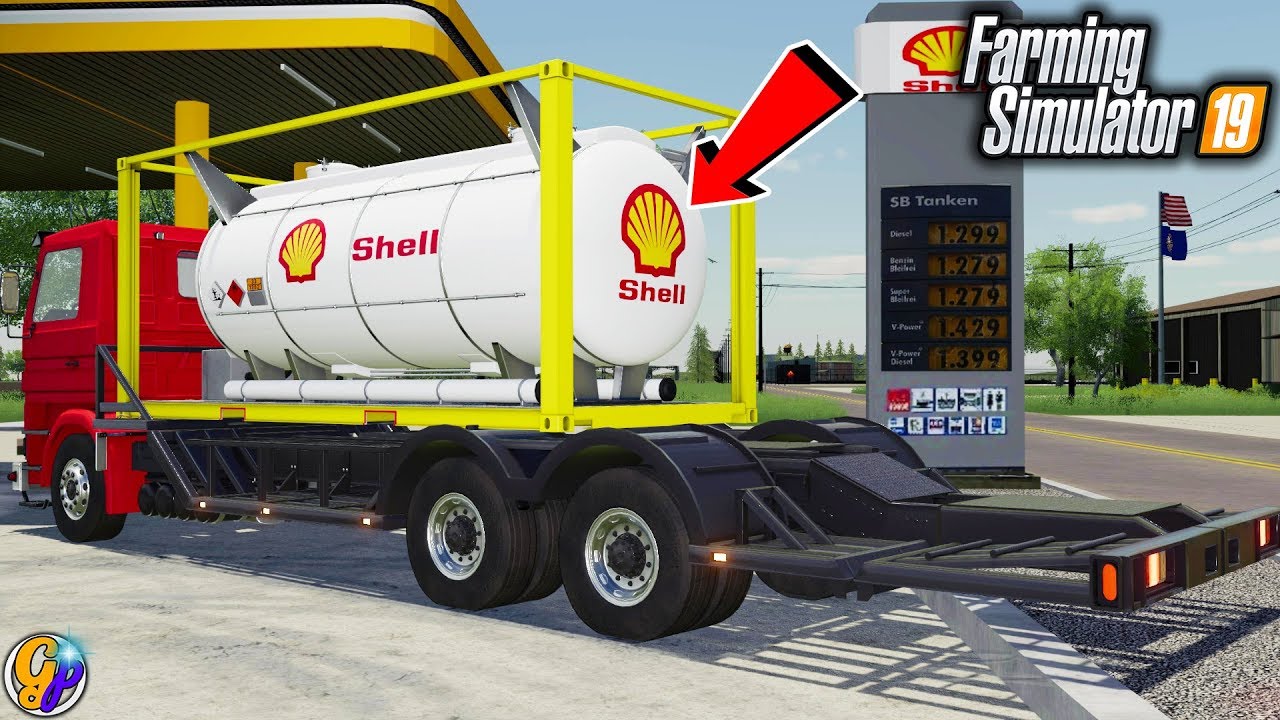 FS19 - TRANSPORT FUEL TANK $5,000 WMF FARMING SIMULATOR 19