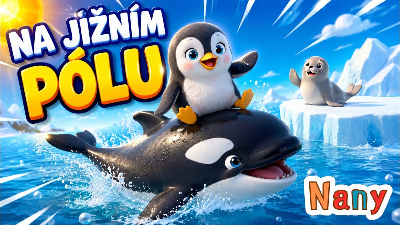 Na Jižním pólu - dětská písnička o tučňácích 