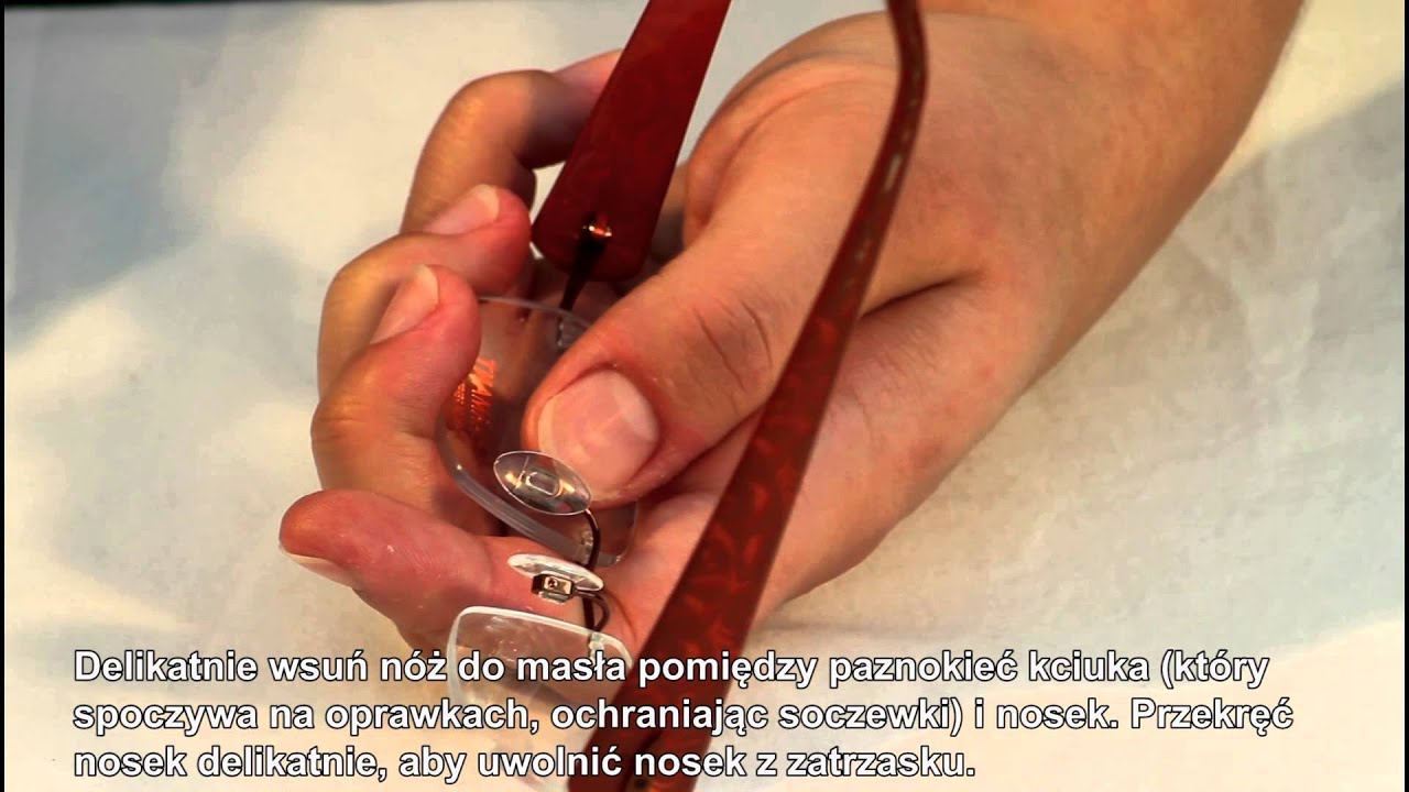 Różne rodzaje nosków w okularach (i jak je wymieniać). Samodzielna naprawa okularów to nic trudnego.
