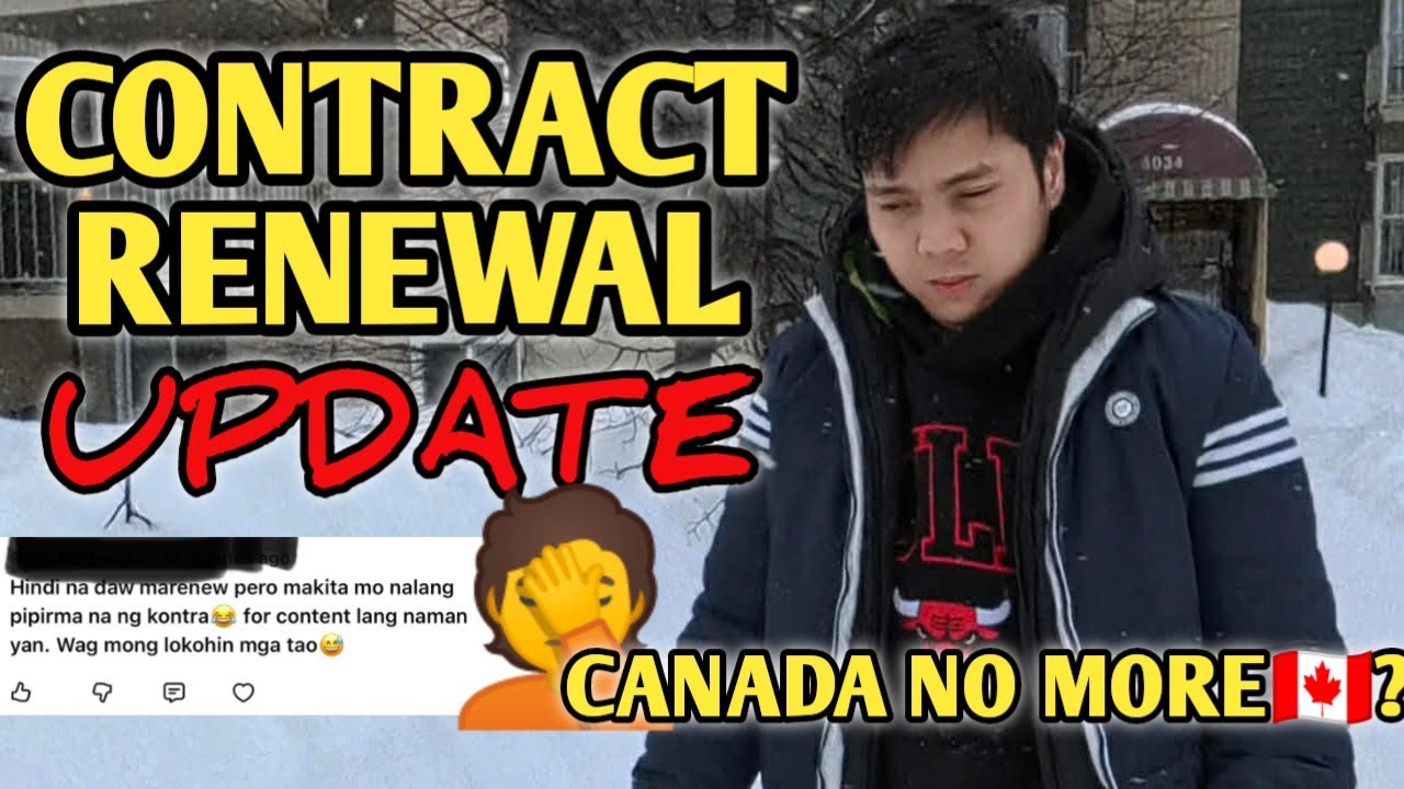 UPDATE SA CONTRACT RENEWAL, DITO NA BA MATATAPOS ANG PANGARAP KO SA CANADA🇨🇦? Vlog #433