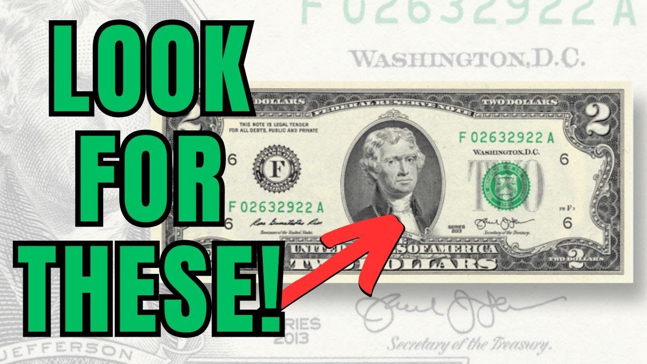 WHAT ARE THEY WORTH? 2013 $2 Banknote Price Guide [4K HD]