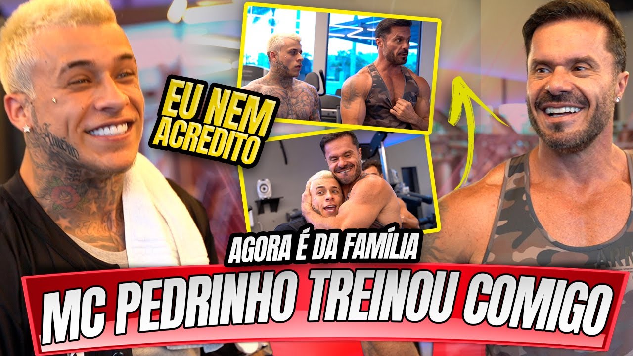 MC PEDRINHO TREINOU COMIGO E ME SURPREENDEU !