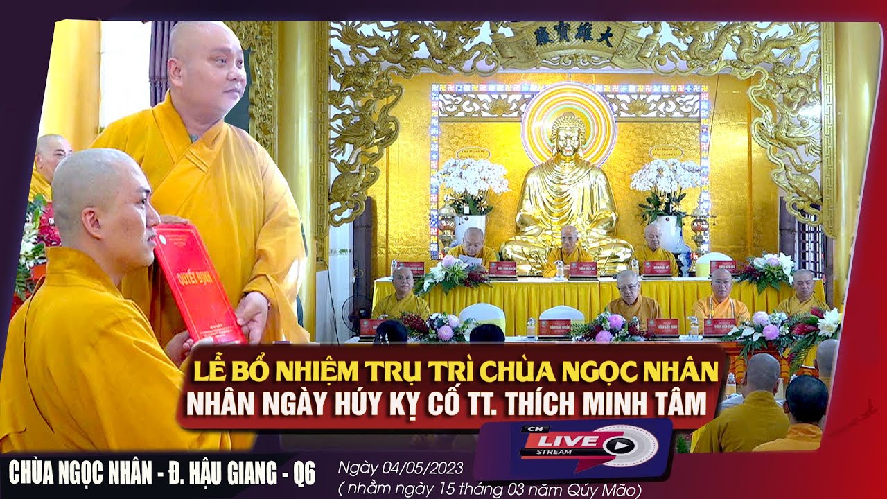 Lễ Bổ Nhiệm Trụ Trì Chùa Ngọc Nhân - Q6