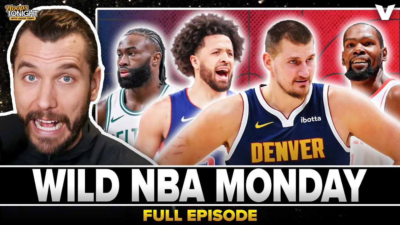 Jokic & Nuggets win THRILLER vs. Durant & Rockets + Cade's MASTERCLASS in Pistons W | NBA Reaction