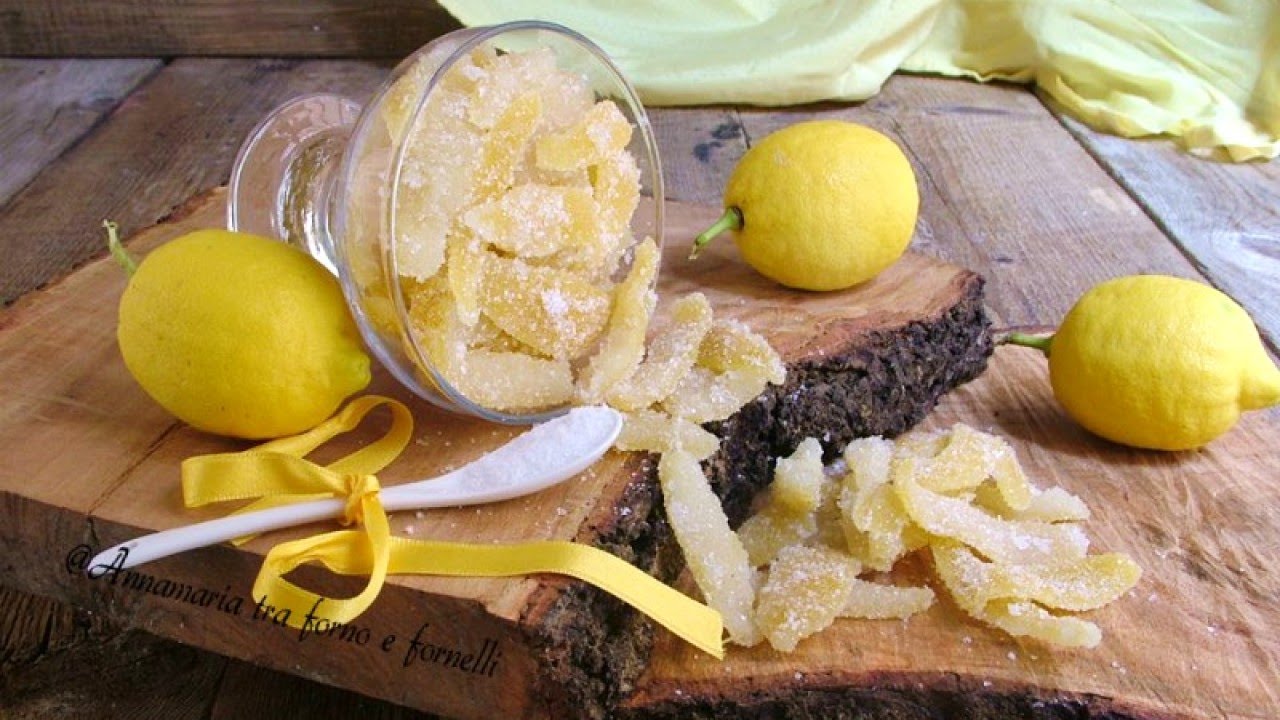 BUCCE DI LIMONE CANDITE
