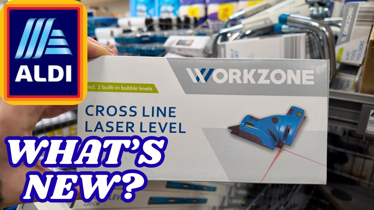 What's New in Middle of ALDI - NEW WORKZONE Tools & DIY Tools - 18 January 2026