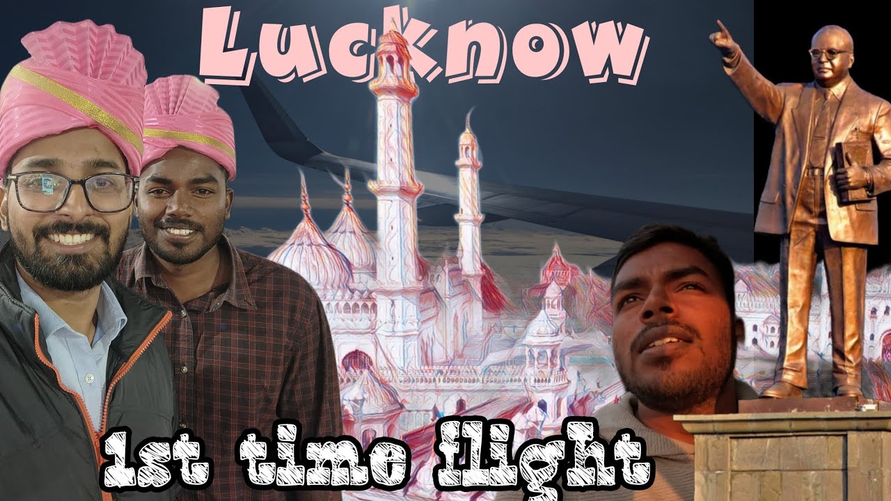 Ayodhya and Lucknow ❤️ Flightla 1st time🤯😱  Launge ku ivaloo amount ha🧐