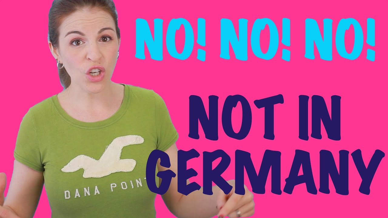 7 Things You DON'T DO IN GERMANY