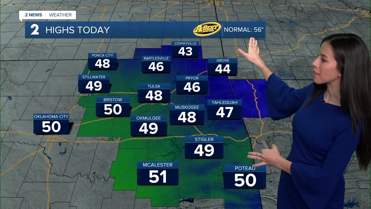 Chilly Temperatures Through Monday