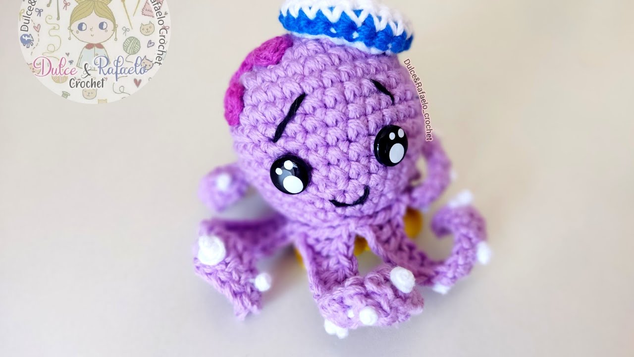 Pulpo  Amigurumi Tutorial  octopus. #crochetcompleteamigurumituoria  #crochet #amigurumi #octopus