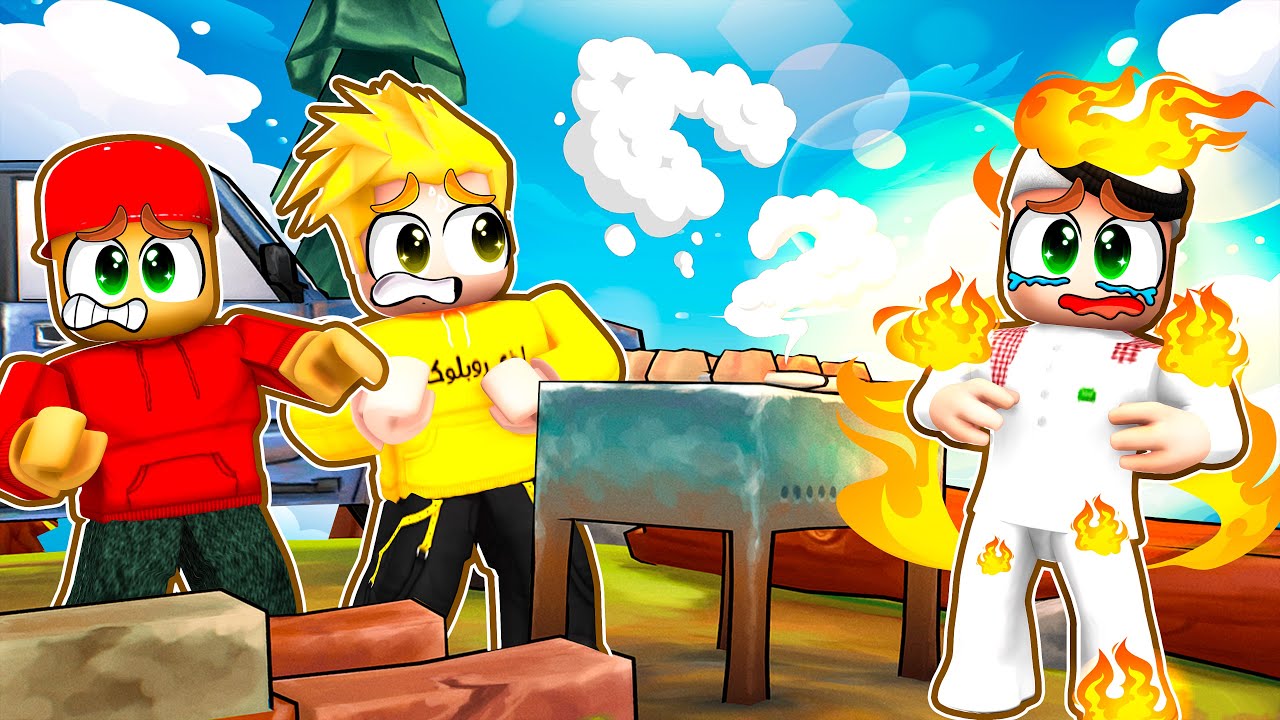 روبلوكس ماب البيوت _ سلطان مسوي طباخ واحرق نفسة!! 🔥🔥😱