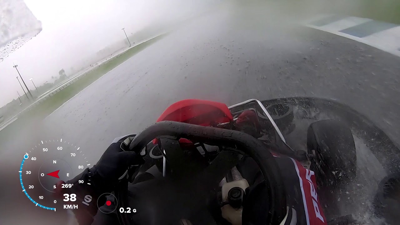 CHUVA PESADA | Kartódromo Betim | TRAÇADO 1