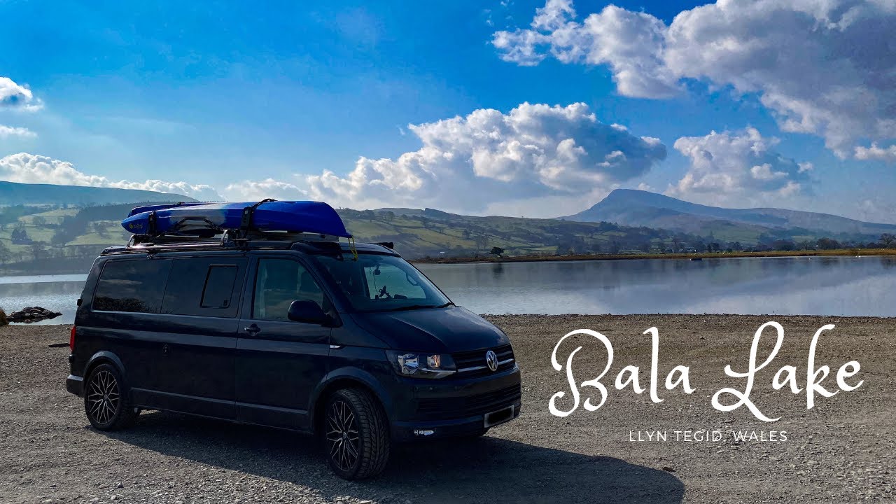 Kayaking on Bala Lake, Wales