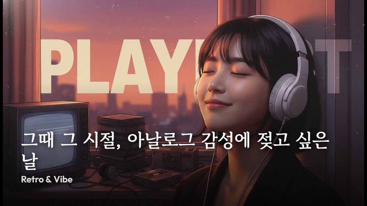 playlist 📼 그때 그 시절, 아날로그 감성에 젖고 싶은 날 | Retro & Vibe