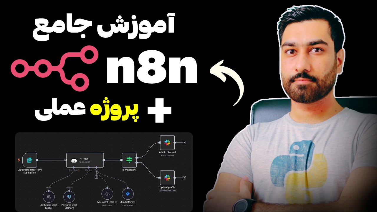 آموزش n8n و ساخت ایجنت های هوش مصنوعی