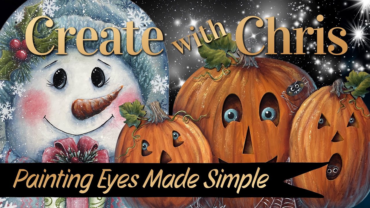 Create with Chris - Painting Eyes Made Simple