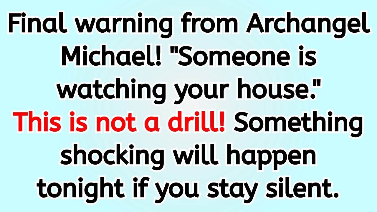 🔴 Final warning from Archangel Michael! 