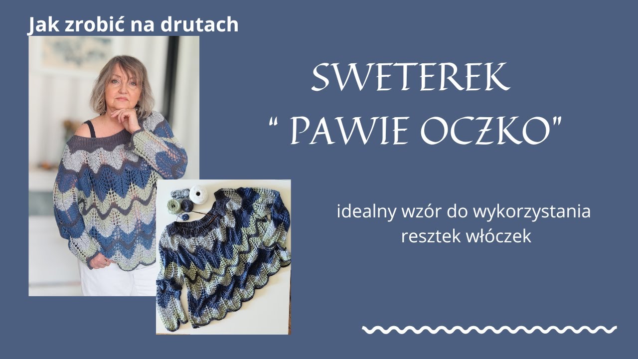 Jak zrobić na drutach sweterek 