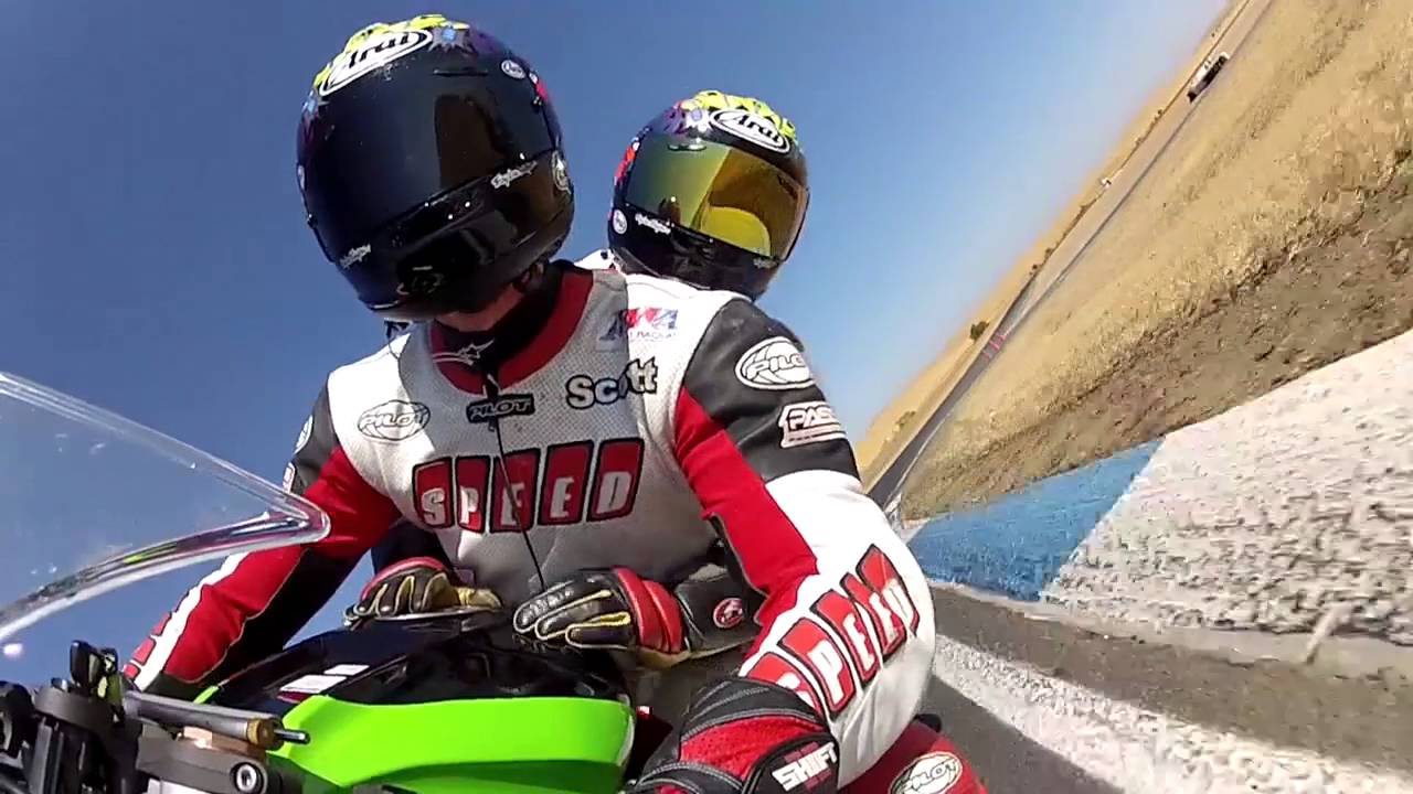 2up with Scott Russell at Thunderhill