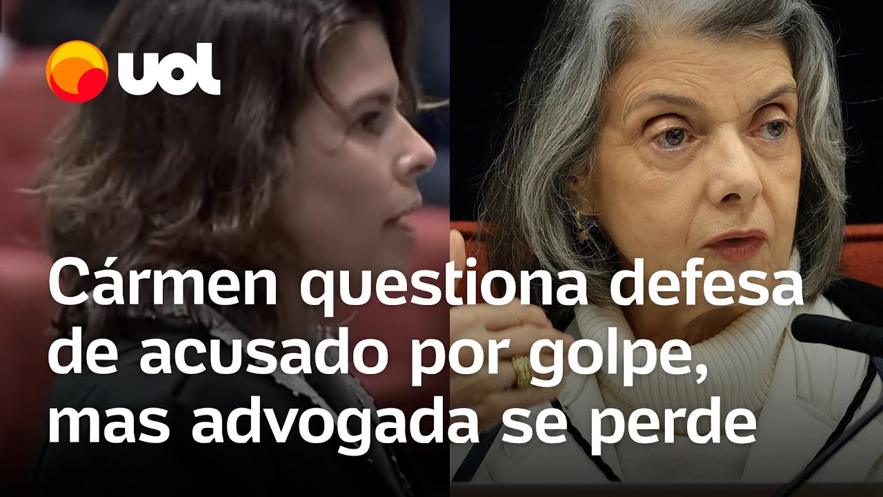 STF julga aliados de Bolsonaro: Defesa se atrapalha com pergunta de Cármen Lúcia: ‘Não sei’