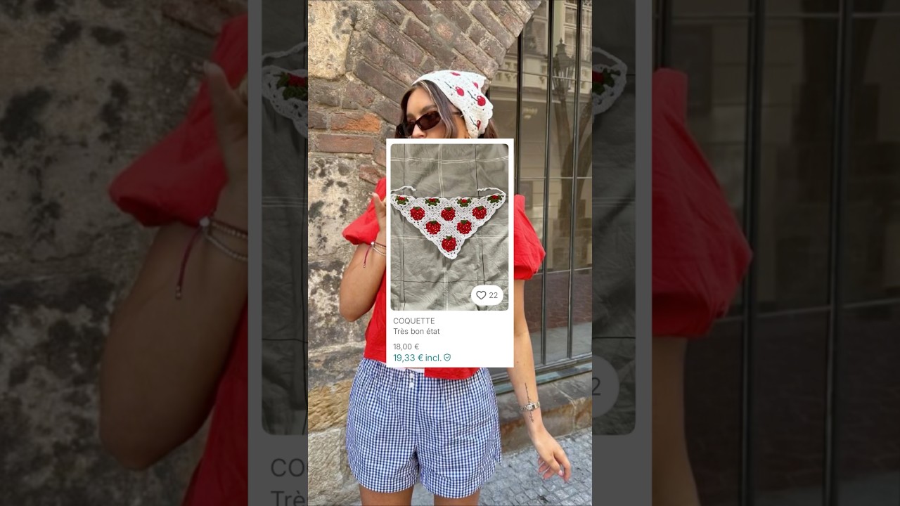 Let&rsquo;s find this Pinterest look on Vinted ! (part 1) 🍒🌞