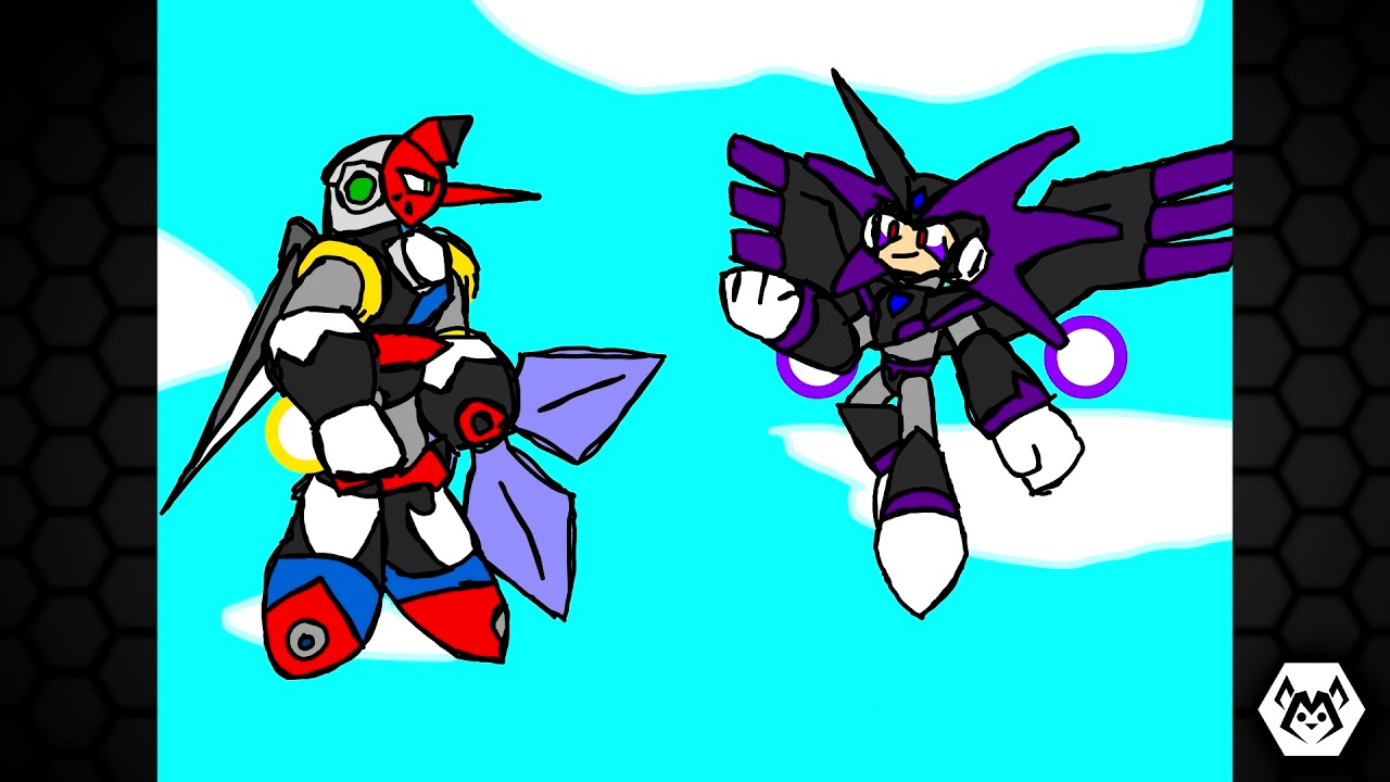 Mega Man and the Pompous Robots -- with Easter Eggs