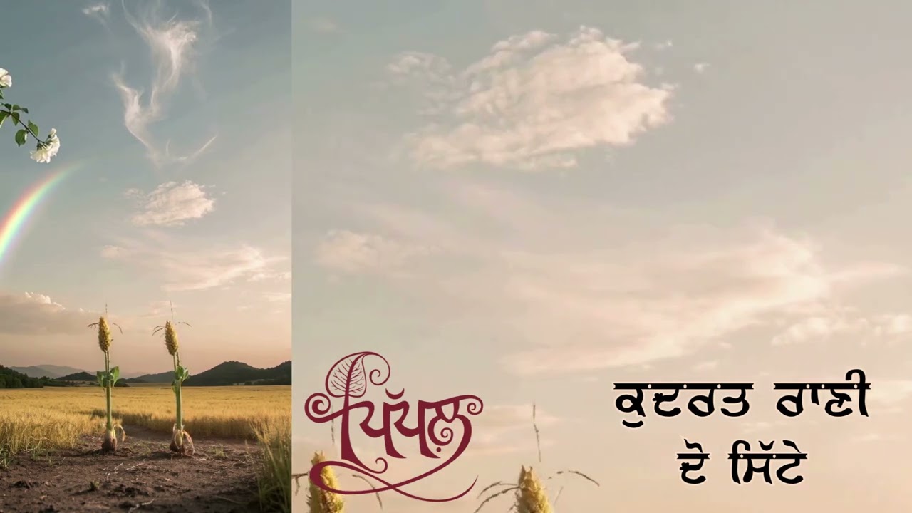 ਦੋ ਸਿੱਟੇ  #ਕੁਦਰਤਰਾਣੀ #ਬਾਲਗੀਤ #punjabi #childrensongs #childrensmusic #ਪੰਜਾਬੀ #ਕੁਦਰਤ #mothernature